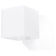 famlights | Wandleuchte Benjamin aus Glas in Weiß G9 max. 40W