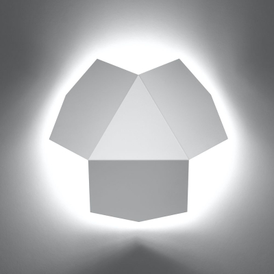 famlights famlights | Wandleuchte Josephine aus Stahl in Weiß G9 2 x 40 W