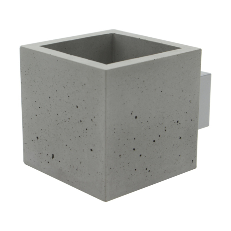 famlights famlights | Wandleuchte Luis aus Beton in Grau G9 1 x 28 W