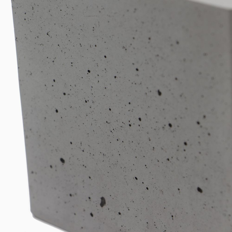 famlights famlights | Wandleuchte Luis aus Beton in Grau G9 1 x 28 W
