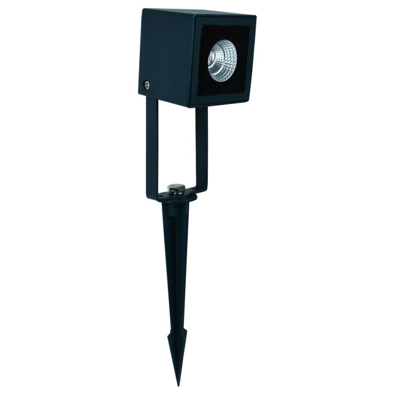 famlights famlights | LED Erdspießleuchte Vincent aus Aluminium in Anthrazit 470 Lumen
