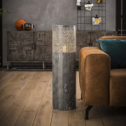 famlights | Stehleuchte Dante in Grau E27 900mm