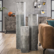 famlights | Stehleuchte Dante in Grau E27 900mm