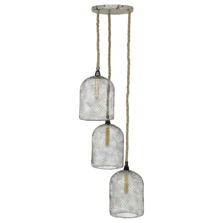 famlights famlights | Pendelleuchte Hermine in Kupfer E27 Parallel