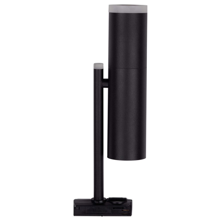 famlights famlights | 1-Phasen Schienenspot Fiete GU10 aus Metall in Schwarz dreh- und schwenkbar