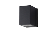famlights | Außenwandleuchte Aurel aus Aluminium in Anthrazit, schwenkbar, GU10