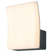 famlights | LED Hausnummernleuchte Ida in Anthrazit und Weiß 12W 996lm IP65