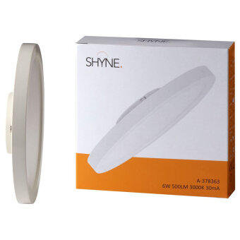Shyne SHYNE | LED GX53 Leuchtmittel, 3000K, 500lm, Stufenlos dimmbar in Weiß