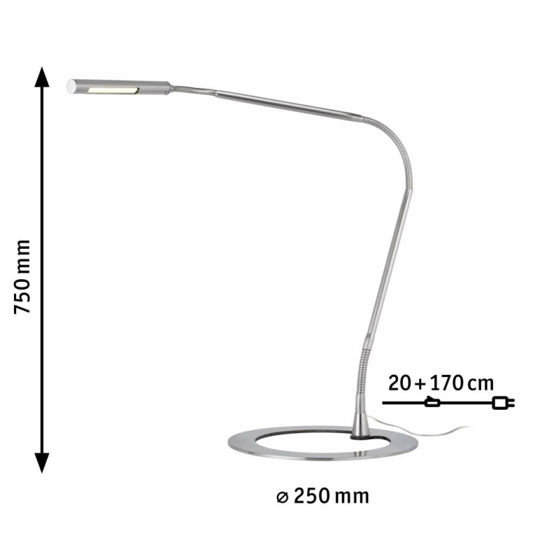 Paulmann Schreibtischleuchte Plaza LED