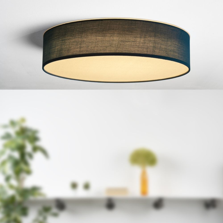 famlights famlights | LED Deckenleuchte Mick in Grün 3000k 450 mm