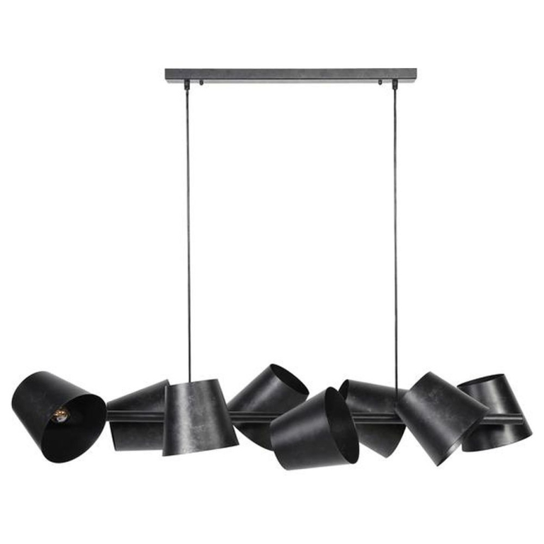 famlights famlights | Pendelleuchte Marco in Grau E27