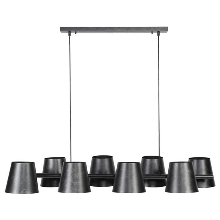 famlights famlights | Pendelleuchte Marco in Grau E27