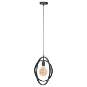 famlights | Pendelleuchte Henrik in Grau E27