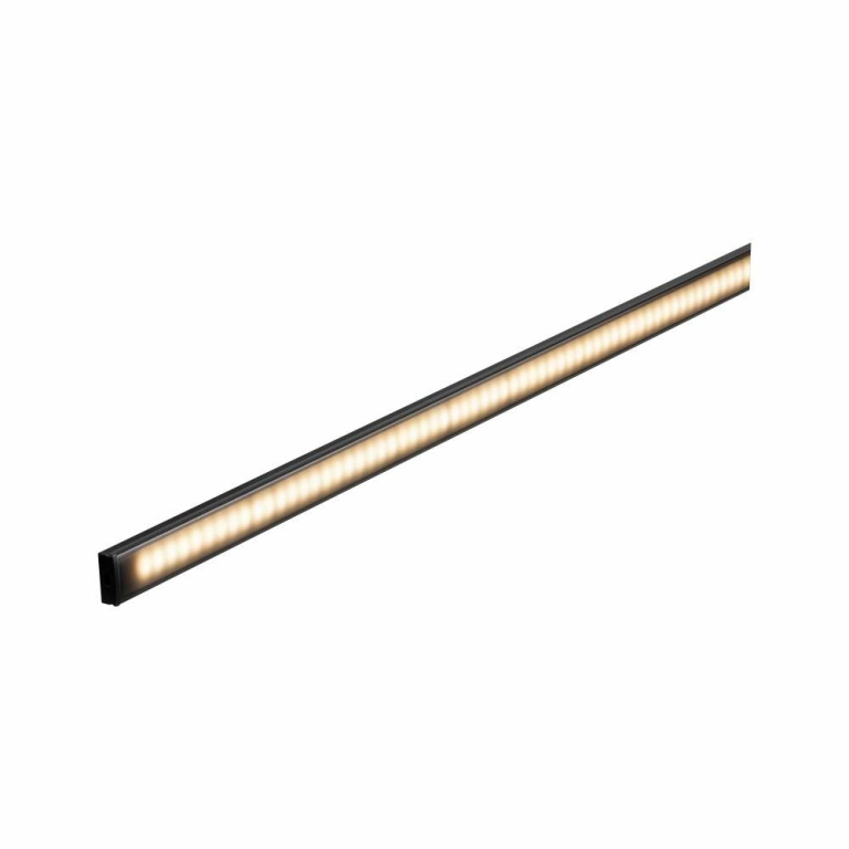 Paulmann Base Profil 1m mit schwarzem Diffusor eloxiert