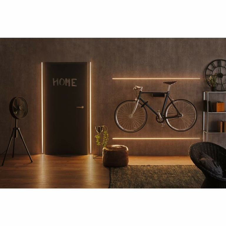 Paulmann Base Profil 1m mit schwarzem Diffusor eloxiert