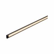 Base Profil 1m mit schwarzem Diffusor eloxiert