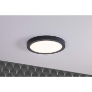 LED Panel Abia rund 300mm 22W 2.700K Dunkelgrau