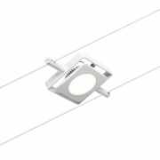 LED Seilsystem MacLED Basisset 5x250lm 5x4,5W 3000K 230/12V Weiß/Chrom