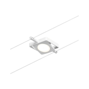 LED Seilsystem MacLED Basisset 5x250lm 5x4,5W 3000K 230/12V Weiß/Chrom