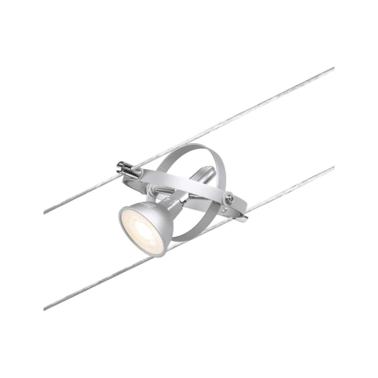 Paulmann Seilsystem Cardan Einzelspot GU5,3 max. 10W 12V Chrom matt