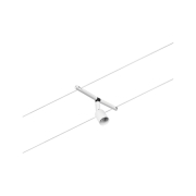 Seilsystem Salt Einzelspot GU5,3 max. 10W 12V Weiß matt/Chrom
