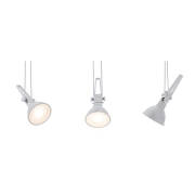 Seilsystem Spot Comet Weiß matt ohne Leuchtmittel max. 50W GU5,3 DC 60VA