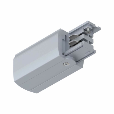 Paulmann ProRail3 Endeinspeisung rechts max. 3.680W 230V Silber Metall#Kunststoff