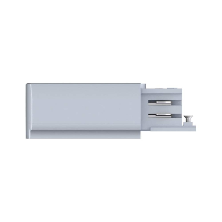 Paulmann ProRail3 Endeinspeisung links max. 3.680W 230V Silber Metall#Kunststoff