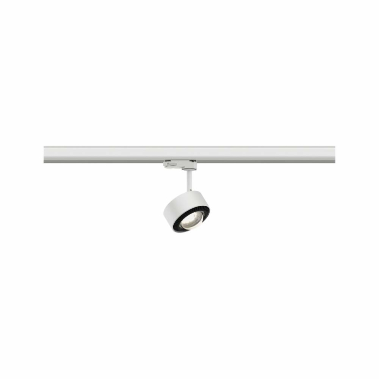 Paulmann ProRail3 LED Spot Aldan weiß schwarz 8,5W 65° 3.000K warmweiß dimmbar (LED fest verbaut)