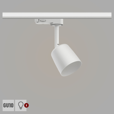 ProRail3 LED Spot Cover Weiß max. 10W GU10, ohne Leuchtmittel