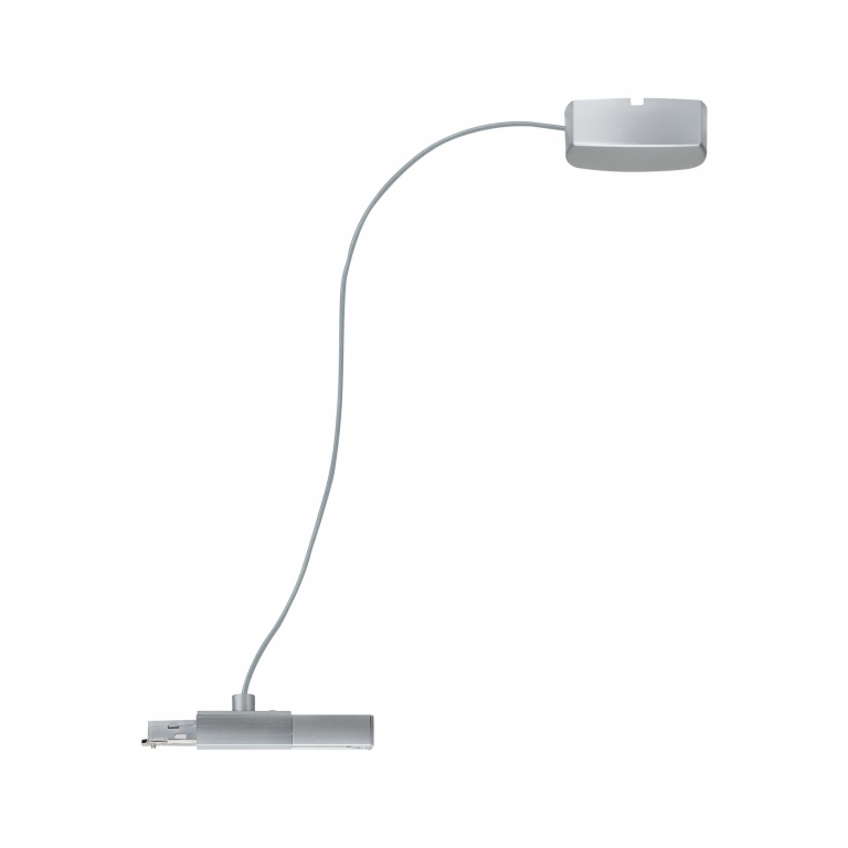 Paulmann URail Einspeisung Kabel 2m Chrom matt für Seil-Deckenabhängung
