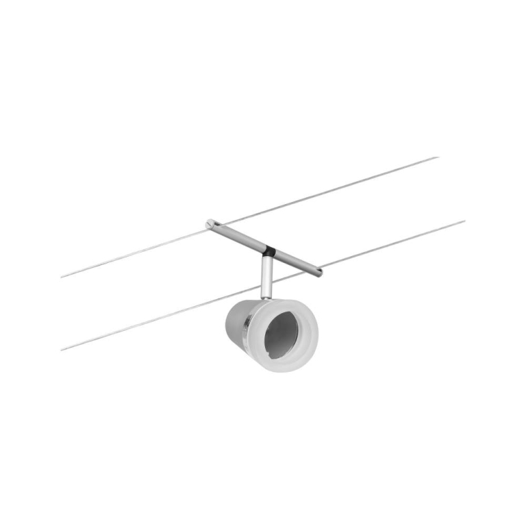 Paulmann Seilsystem Cone Einzelspot GU5,3 max. 10W 12V Chrom matt/Chrom