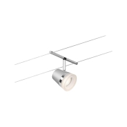 Seilsystem Cone Einzelspot GU5,3 max. 10W 12V Chrom matt/Chrom