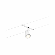 Seilsystem Cup Einzelspot GU5,3 max. 10W 12V Weiß matt/Chrom