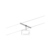 LED Seilsystem Frame Einzelspot 280lm 4,8W 3000K 12V Chrom matt/Chrom