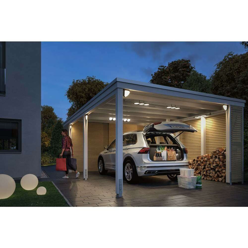 Paulmann 94510 Park + Light LED Außenwandleuchte erweiterbar IP44 501x111mm  | Lampen1a