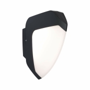 LED Außenwandleuchte Ikosea mit Bewegungsmelder Dämmerungssensor IP44 3000K seewasserresistent Anthrazit Kunststoff 230V