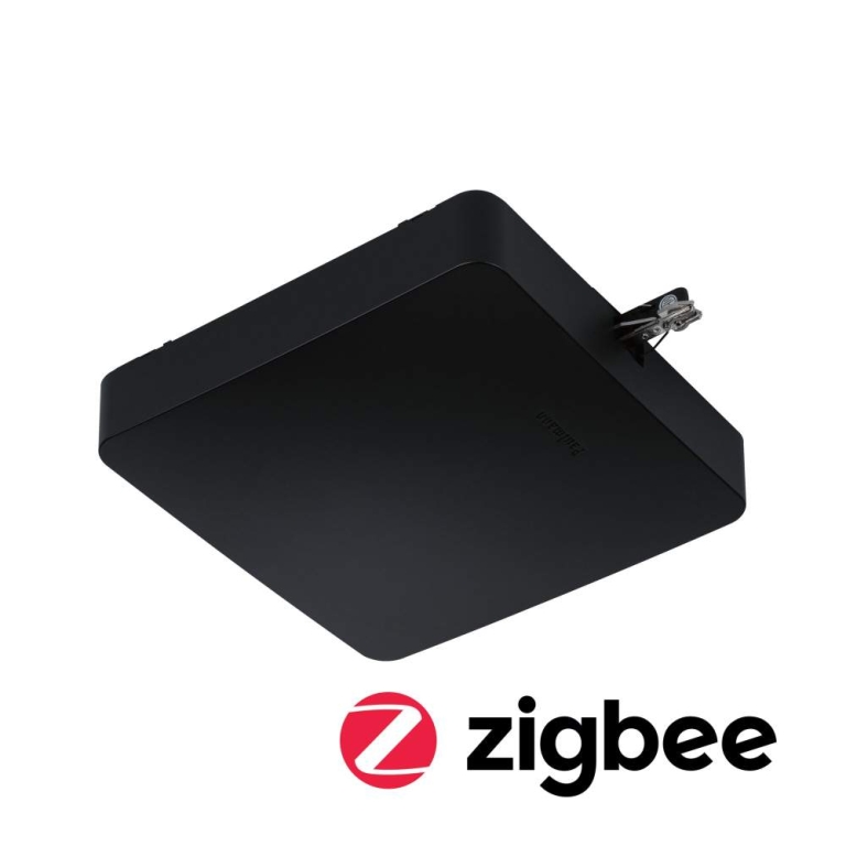 Paulmann URail ZigBee Mittel-Einspeisung Schwarz matt Smart Home max. 300W