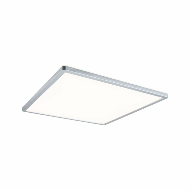 Paulmann LED Panel Atria Shine 3-Step-Dim eckig 420x420mm 2700lm 3000K Chrom matt