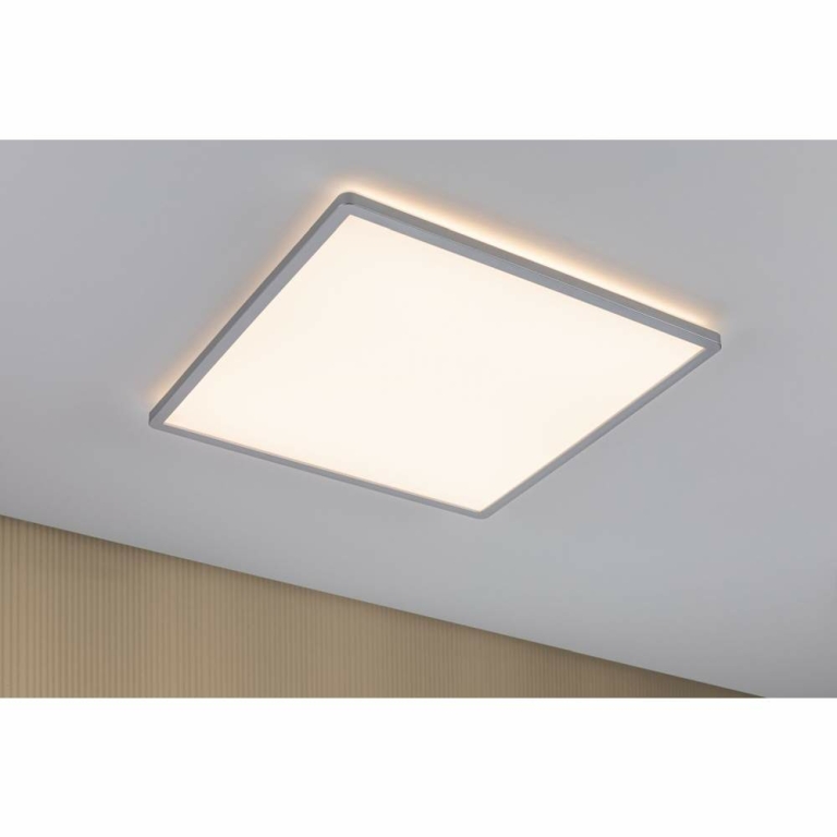 Paulmann LED Panel Atria Shine 3-Step-Dim eckig 420x420mm 2700lm 3000K Chrom matt