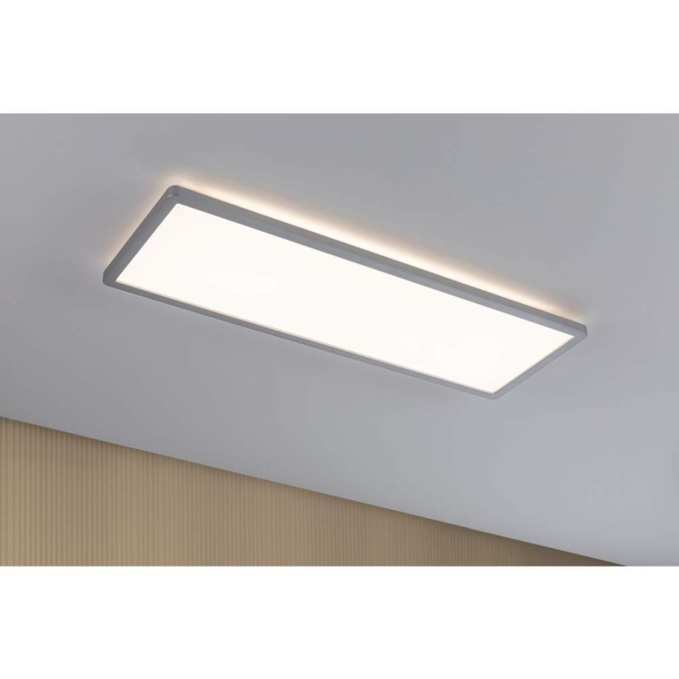 Paulmann LED Panel Atria Shine 3-Step-Dim eckig 580x200mm 2700lm 3000K Chrom matt