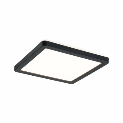 Paulmann LED Panel Atria Shine eckig 190x190mm 1360lm 3000K Schwarz