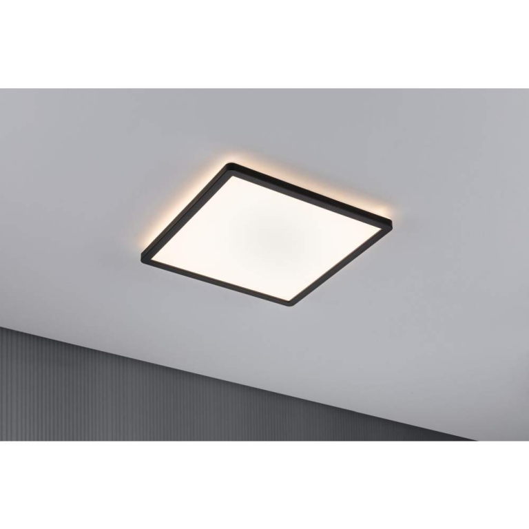 Paulmann LED Panel Atria Shine eckig 293x293mm 2000lm 3000K Schwarz