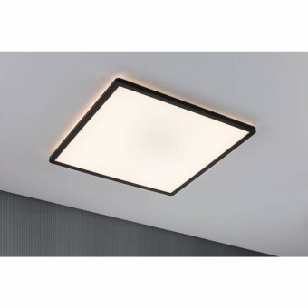 Paulmann LED Panel Atria Shine 3-Step-Dim eckig 420x420mm 2700lm 3000K Schwarz