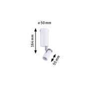 Neordic Wand-/Deckenleuchte Runa GU10   230V max. 20W  Weiß,Grau