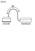 Einbauleuchte Choose LED-Modul Coin 3er-Set 6W 2700K 3-Step-Dim 230V