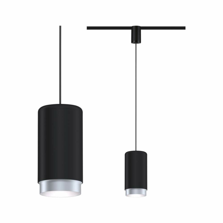 Paulmann URail Pendel Corus Schwarz E27 max. 50W dimmbar 230V