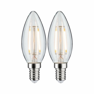 Paulmann LED Kerze Filament   E14 230V 2x250lm 2x2,7W 2700K  Klar