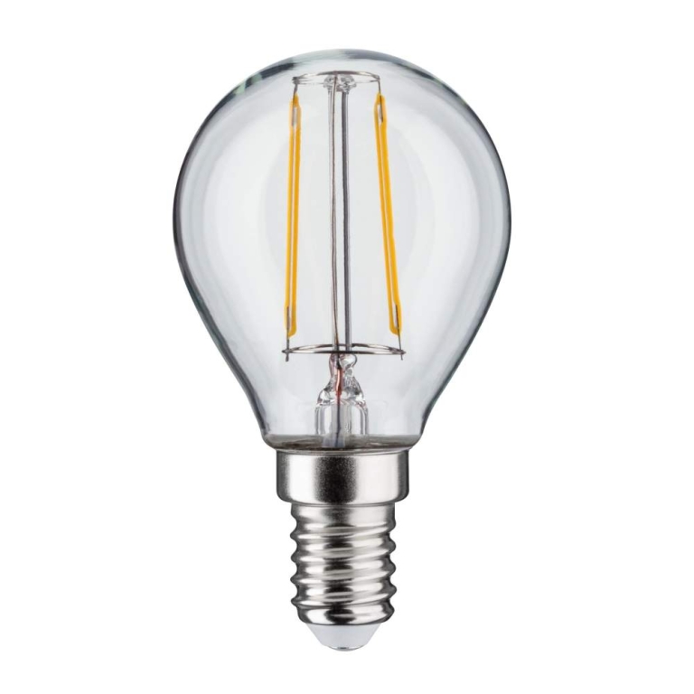 Paulmann LED Tropfen Filament   E14 230V 2x250lm 2x2,7W 2700K  Klar