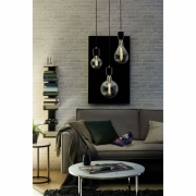 1879 LED Globe E27 230V 130lm 4W 1800K  Rauchglas